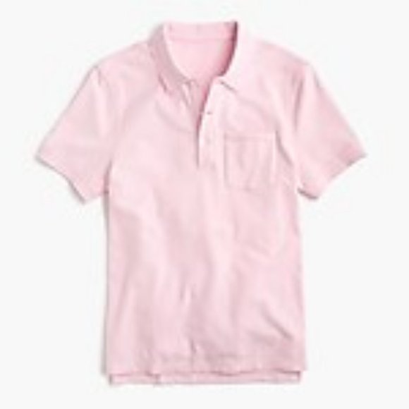 J. Crew Stretch Piqué Polo Shirt - Picture 1 of 3